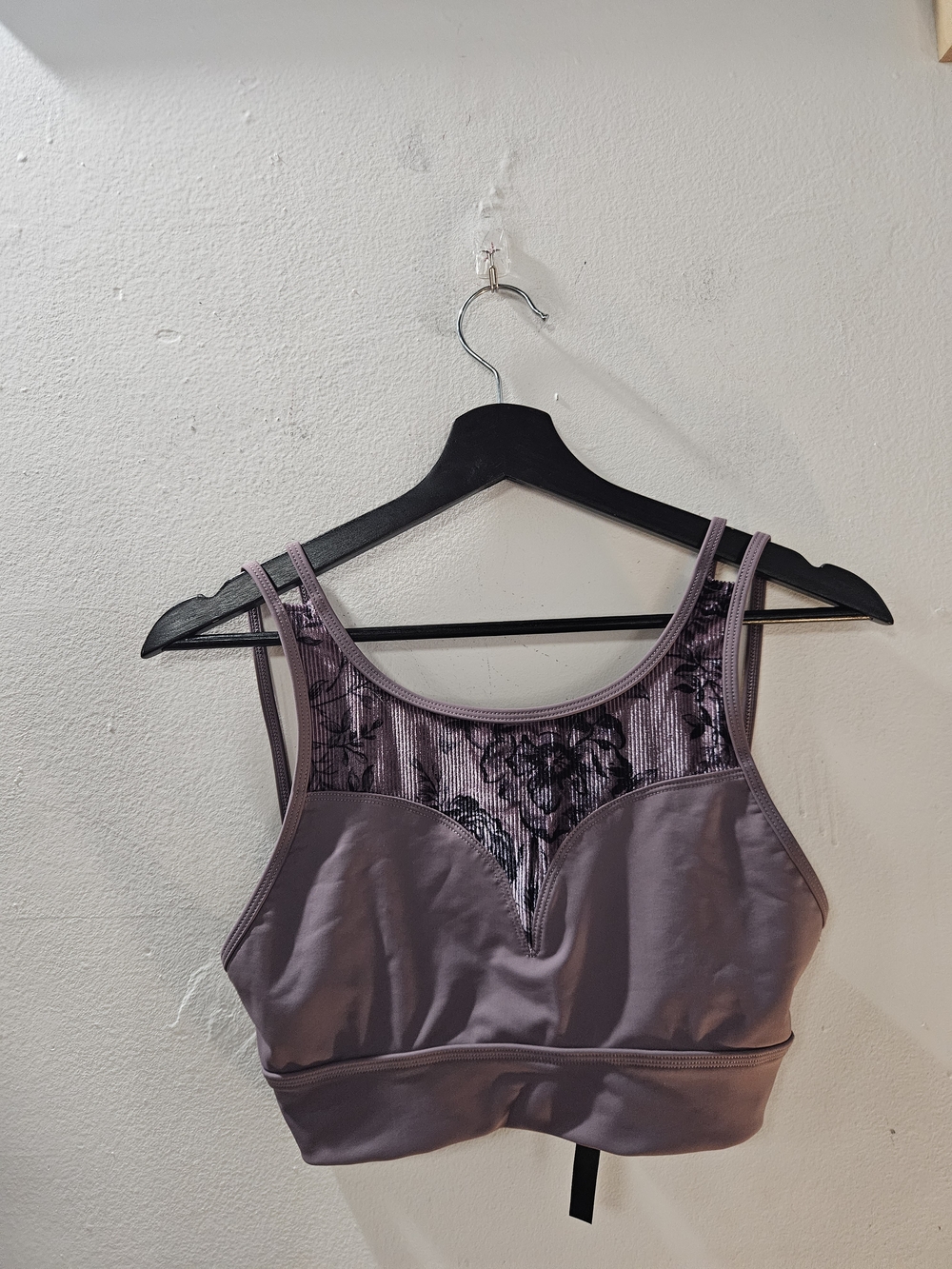 Danse De Paris Velour Crop Top